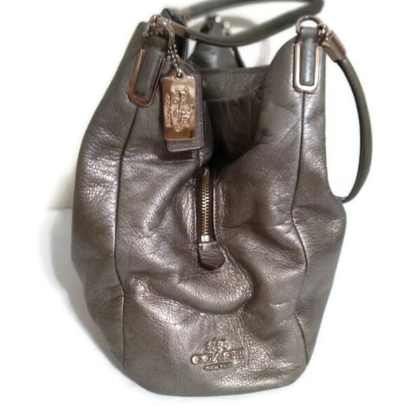 Vintage Coach Leather Handbag - Picture 2 of 12